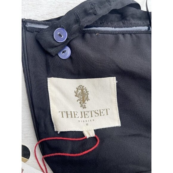 THE JETSET DIARIES Black Short Lived Halter Cut out Dress Size M - Picture 6 of 16